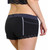 Womens Black Boxers with Pockets
