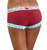 Cranberry Red Boyshort underwear with Fox print waistband Cranberry Red Boyshort underwear with Fox print waistband