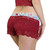 Red lace boxer short lingerie with foxes Red lace boxer short lingerie with foxes