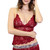 Waist Length Lace Camisole | Cranberry Waist Length Lace Camisole | Cranberry