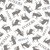 FOXERS logos and Elk Print Waistband Swatch FOXERS logos and Elk Print Waistband Swatch