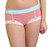 French Rose Boyshort with Aqua Dot FOXERS Band