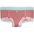 French Rose Boyshort with Aqua Dot FOXERS Band