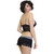 Fast Lane Collection Black Lace Bralette Cami and Matching Panties