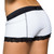 Women's White Boxer Briefs Panties