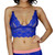 Blue Lace Crop Top Cami