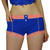 Royal Blue Womens Boxers with Coral Lace around the legs