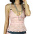 Sheer Pink Lace Chemise with White Dove Adjustable Straps Sheer Pink Lace Chemise with White Dove Adjustable Straps