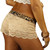Our Women's Nude Lace Boxer Briefs are soft, slightly sheer and a little cheeky for a sexy yet comfortable look and feel! Our Women's Nude Lace Boxer Briefs are soft, slightly sheer and a little cheeky for a sexy yet comfortable look and feel!