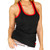 Black Tank Top with Red Trim Black Tank Top with Red Trim