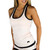 Blush Racerback Tank Top with Black Trim | Foxers Blush Racerback Tank Top with Black Trim | Foxers