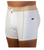 Men's White Boxer Brief with Sand Logo and pockets