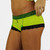Lime Green Boyshort with Leopard Envy Band