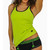 Lime Green Racerback With Black Trim