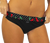 Black thong with cherries
