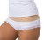 FXBYBF-0263L White FOXERS boy brief with sand logo band