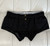 FOXERS Black knit denim look tomboy boxer briefs with pockets FOXERS Black knit denim look tomboy boxer briefs with pockets