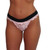FXBKB-6201L Pink Bikini Brief with black logo elastic FXBKB-6201L Pink Bikini Brief with black logo elastic