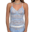 FXCAM-0411 FOXERS Light Blue Lace Camisole w/ Ivory adjustable straps