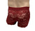 Foxers Men's Black Cherry lace boxer briefs Foxers Men's Black Cherry lace boxer briefs