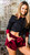 FXLS-19V FOXERS Cranberry Velvet Lounge Shorts
