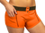 FXBBL-12190L Flame Orange Tomboy FOXERS Boxer Brief with Olive Logo Elastic Band 