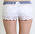 Beautiful White Lace Boxer Briefs