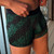 Foxers mens Green Envy underwear boxer briefs limited edition with two pockets.