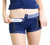 Navy Boxer Brief with Striped Waistband