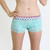 Aqua Mint Lace Boxer with Chevron FOXERS band