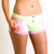 Mint Green Boxer Brief with Pink Accents