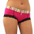 Aqua Rose over Fuchsia Boyshort Aqua Rose over Fuchsia Boyshort