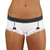 Black Dot / White Boyshort
