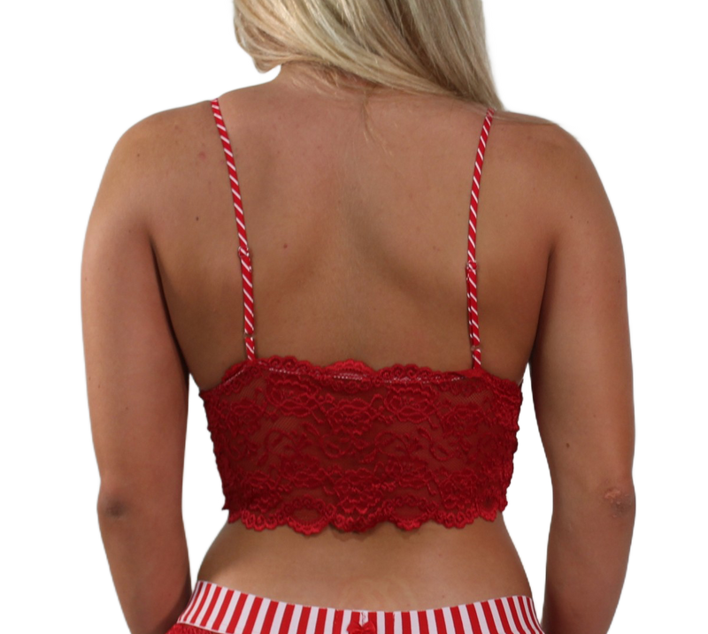 Lace Camisole | Red