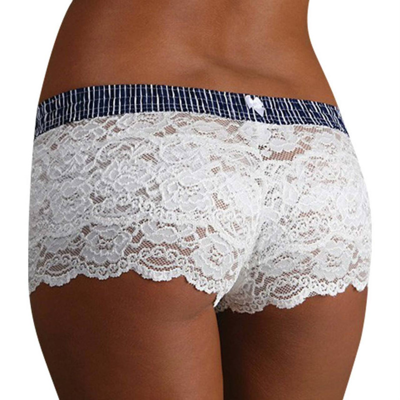 Baby Blue Boxer Briefs, Plus Size Lingerie, Lace Trim Boxers, Sexy  Underwear by FOXERS, Bridal Boxers, Panties With Pockets, Comfy Sleepwear 