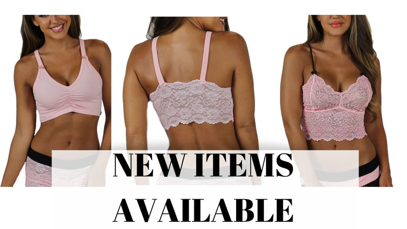 FEMININE LACE CROP TOP BRALETTE