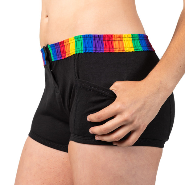 Rainbow FOXERS Tomboy boxer briefs