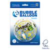 Single Bubble Balloon Sparkle Congrats 22"/55cm - 1 pc