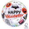 Single Bubble Balloon Everything Halloween 22"/55cm - 1pc
