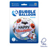 Single Bubble Balloon Everything Halloween 22"/55cm - 1pc