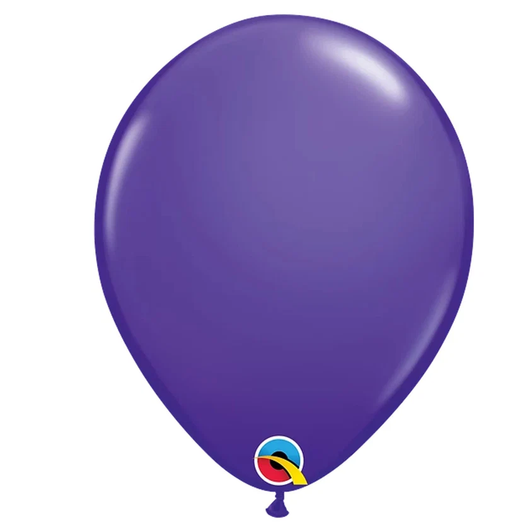 Fashion Purple Violet 5 inch round latex balloon.