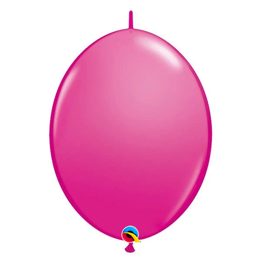 6 inch Quick Link latex balloons in Fashion Wild Berry.