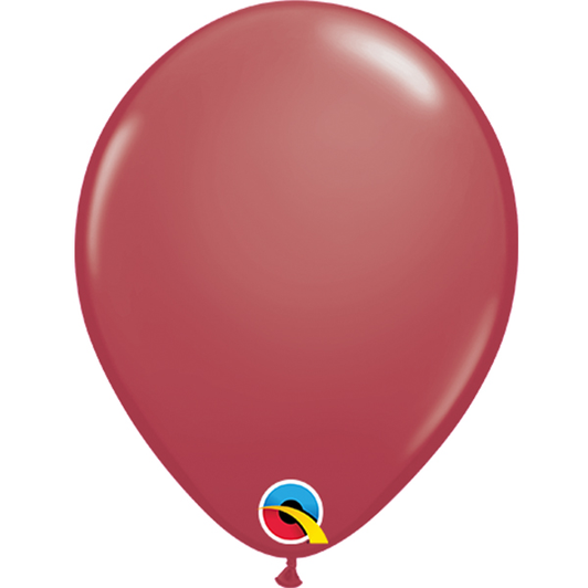 Fashion Cranberry 11 inch round latex balloon.