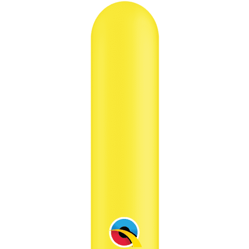 Standard Yellow 646Q modelling latex balloon.