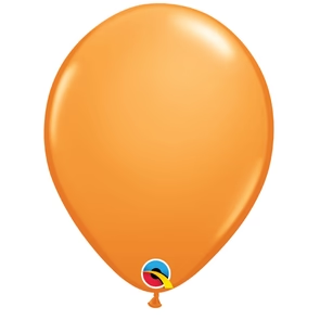 Standard Orange 5 inch round latex balloon.