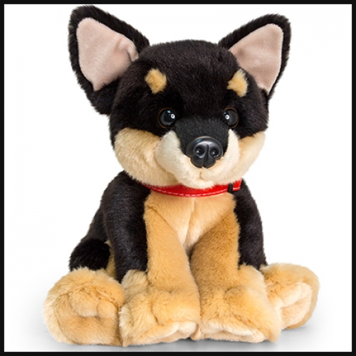 Chihuahua dog plush toy with soft fabric, realistic facial features and a cuddly design. Suitable for gifts, hampers, children's presents and retail displays.