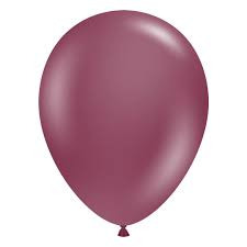 Designer Sangria 17 inch round latex balloon.