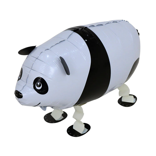 26 inch AirWalker foil balloon featuring a Walking Panda design.
