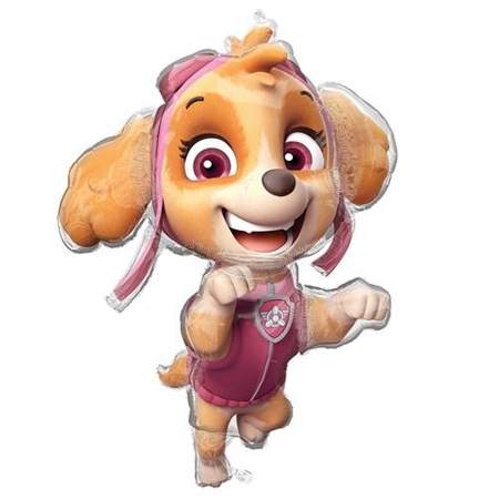 36 inch foil balloon featuring Skye from Paw Patrol.