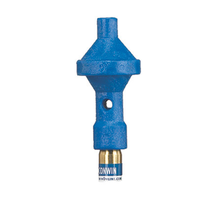 Economy 60/40 helium and air balloon regulator without pressure gauge.